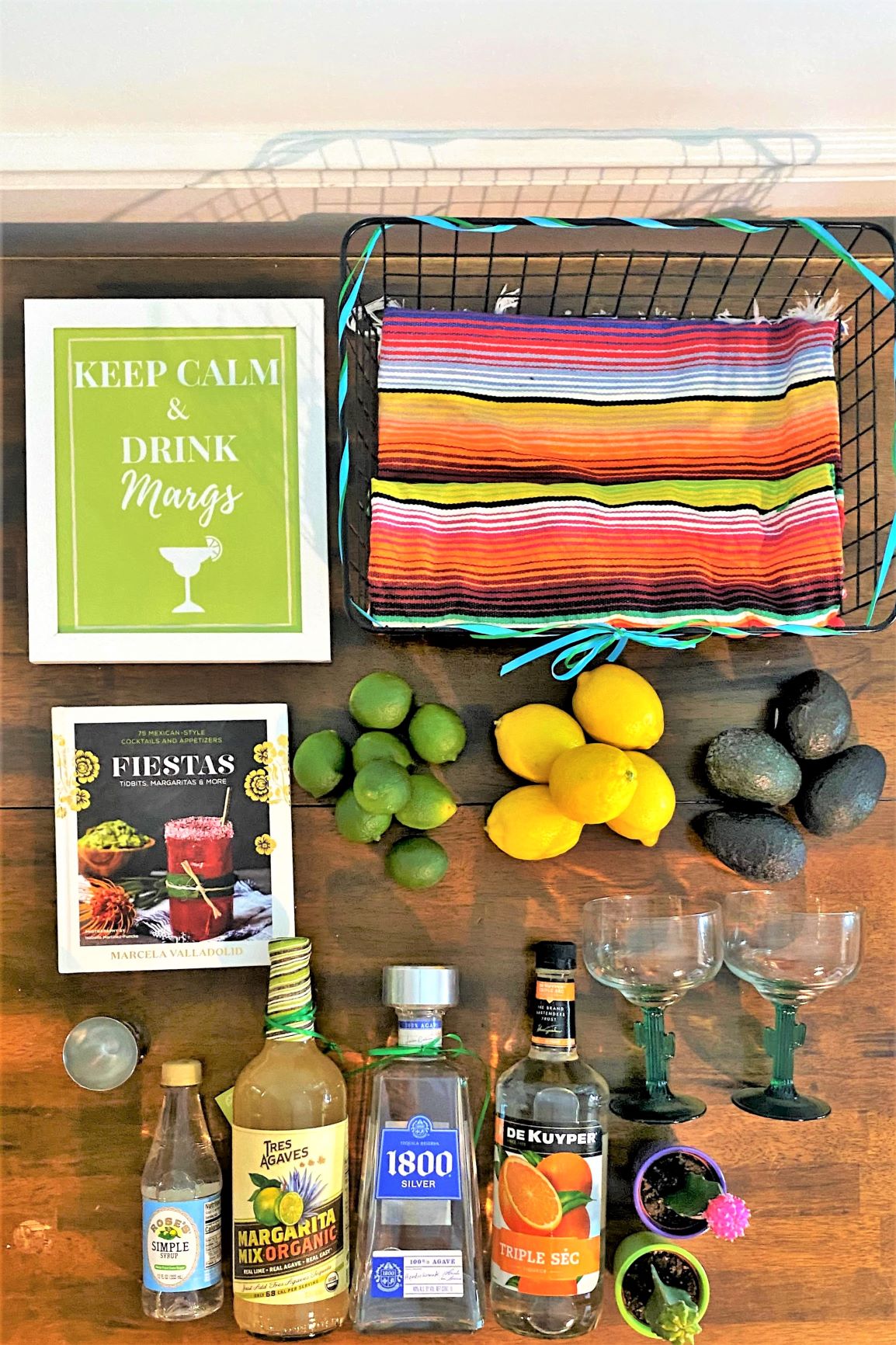 DIY Margarita Gift Basket Ideas Lifestyled By Sam